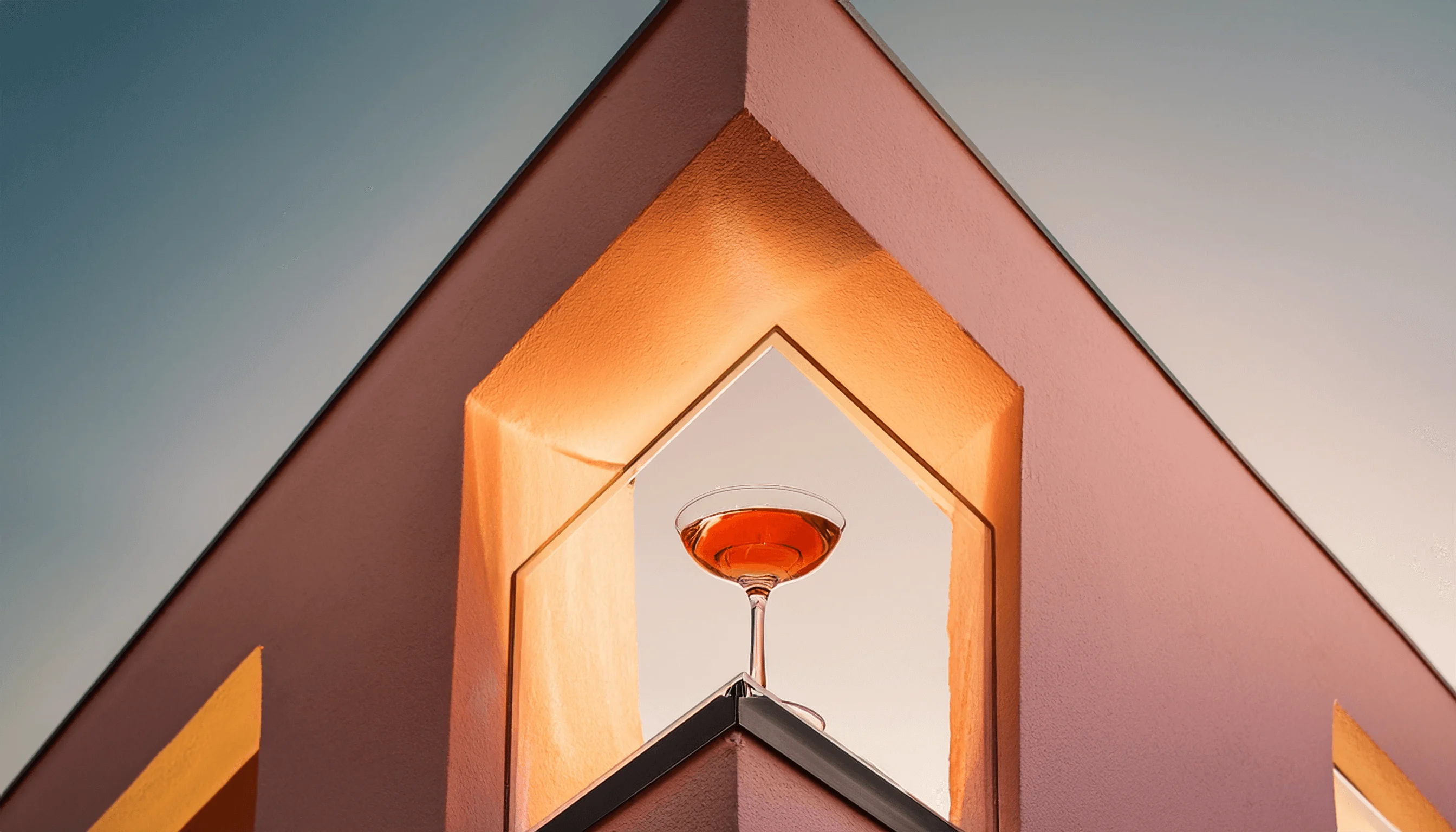 Cocktail in a triangular setting